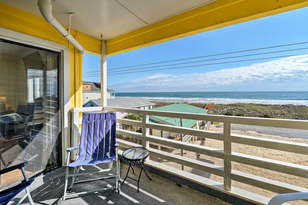 Apartament Breezy Beach Retreat With 180-Degree Ocean Views! Carolina Beach Zewnętrze zdjęcie