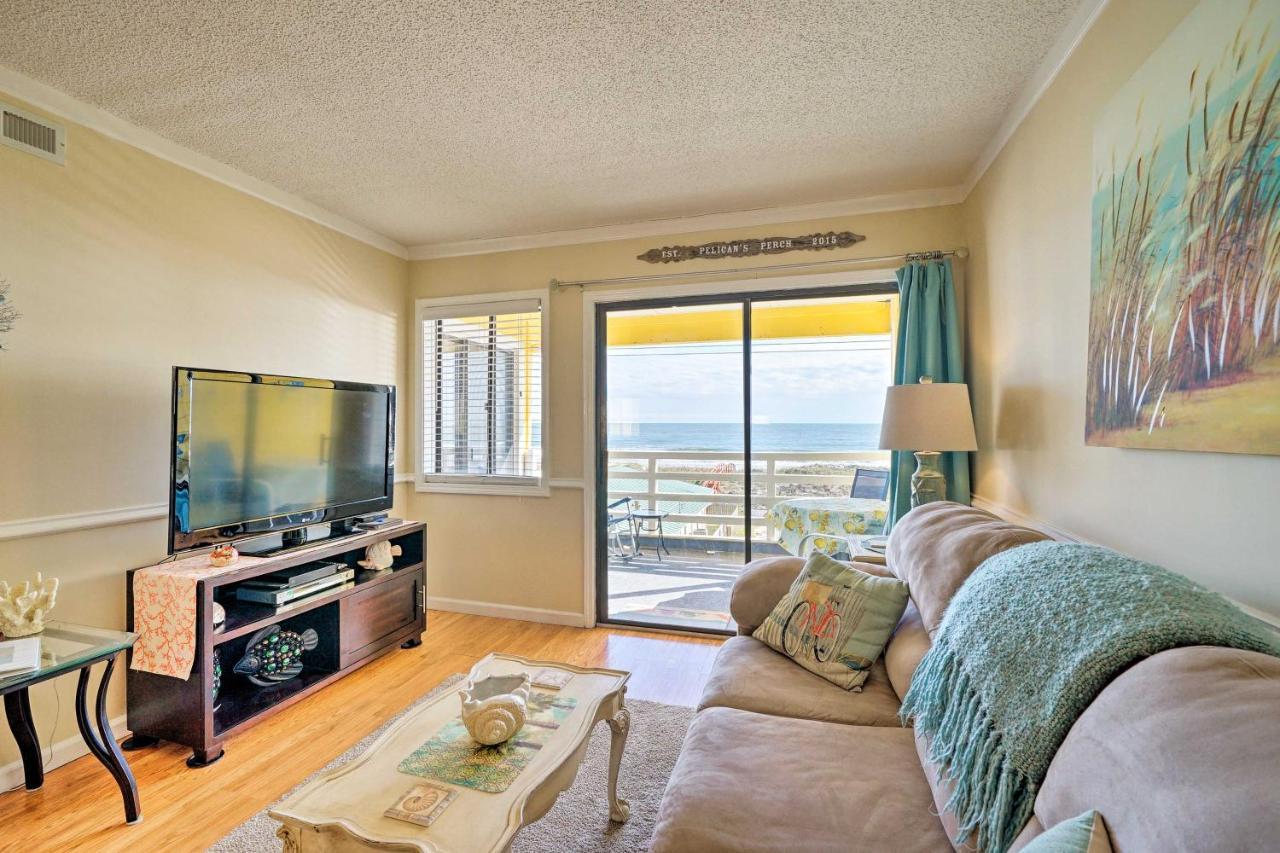 Apartament Breezy Beach Retreat With 180-Degree Ocean Views! Carolina Beach Zewnętrze zdjęcie