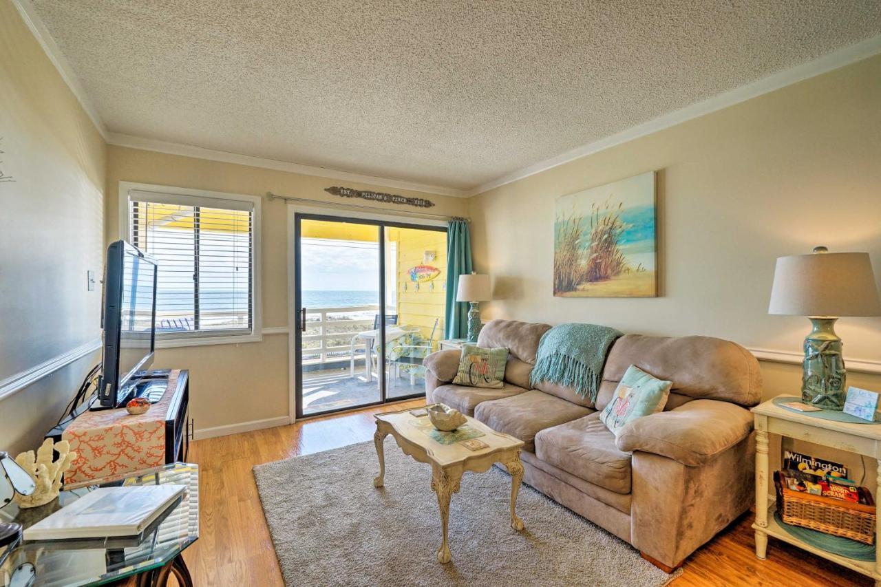 Apartament Breezy Beach Retreat With 180-Degree Ocean Views! Carolina Beach Zewnętrze zdjęcie