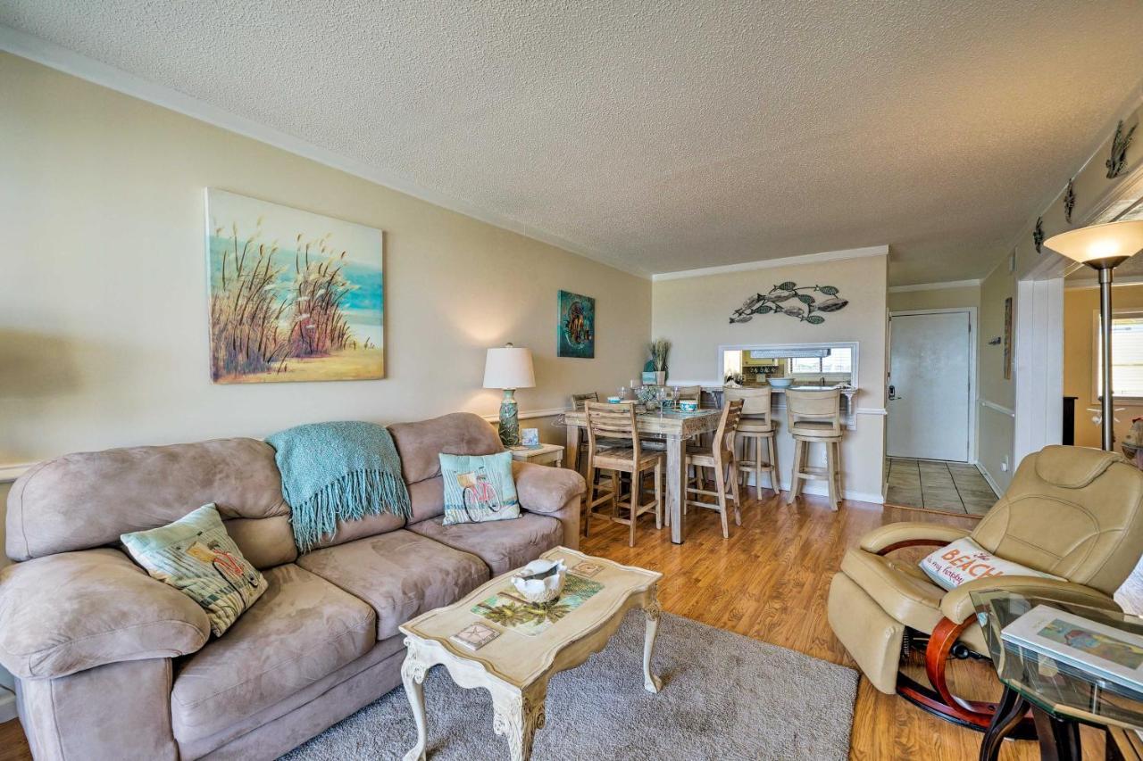Apartament Breezy Beach Retreat With 180-Degree Ocean Views! Carolina Beach Zewnętrze zdjęcie