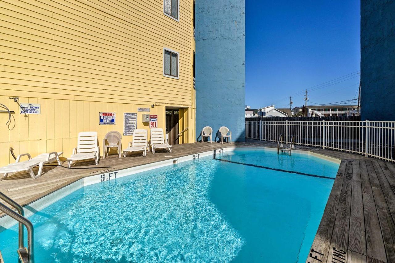 Apartament Breezy Beach Retreat With 180-Degree Ocean Views! Carolina Beach Zewnętrze zdjęcie